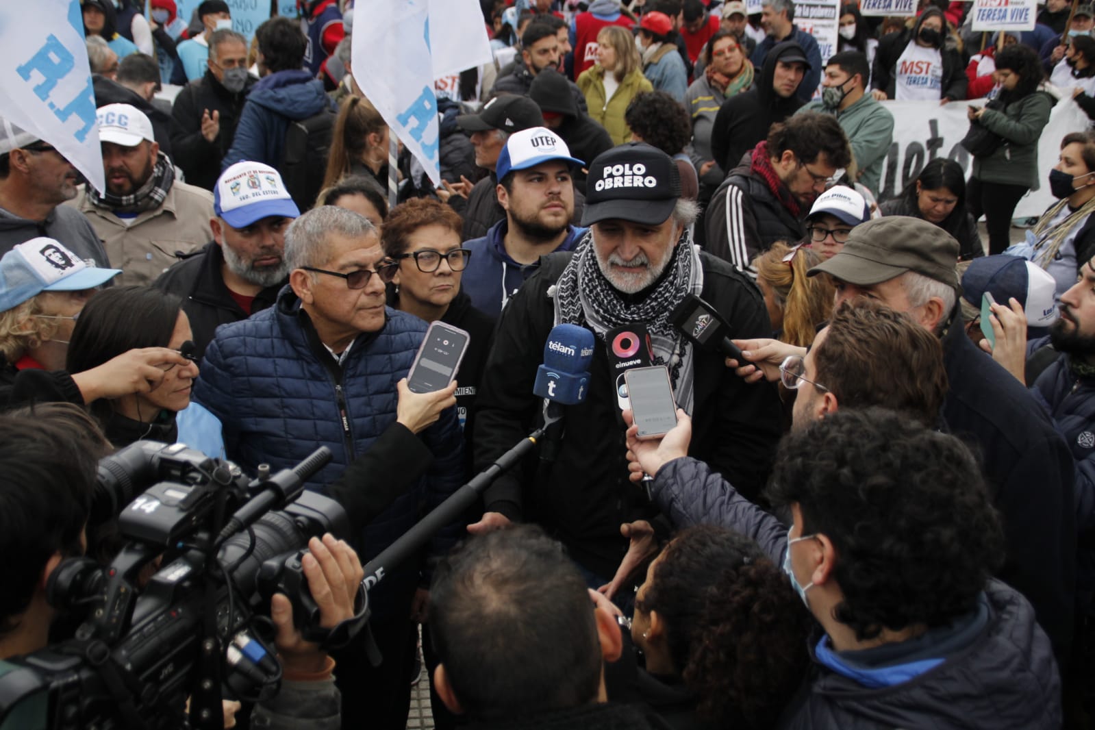 El movimiento piquetero en el corazón de la crisis social