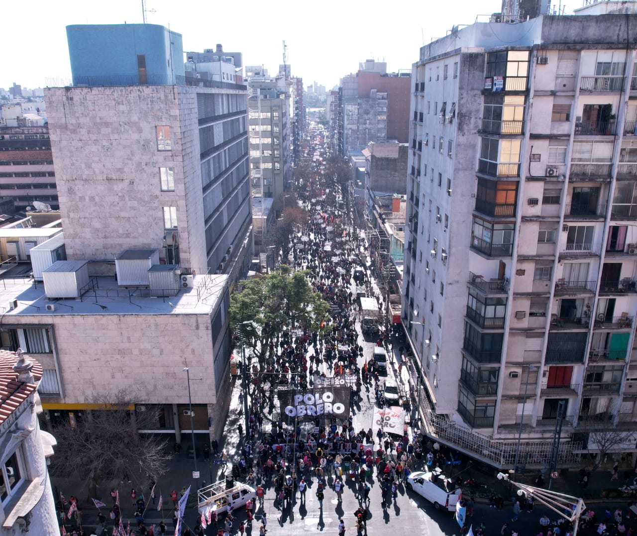 Gran marcha piquetera en una Córdoba movilizada por el salario y el trabajo